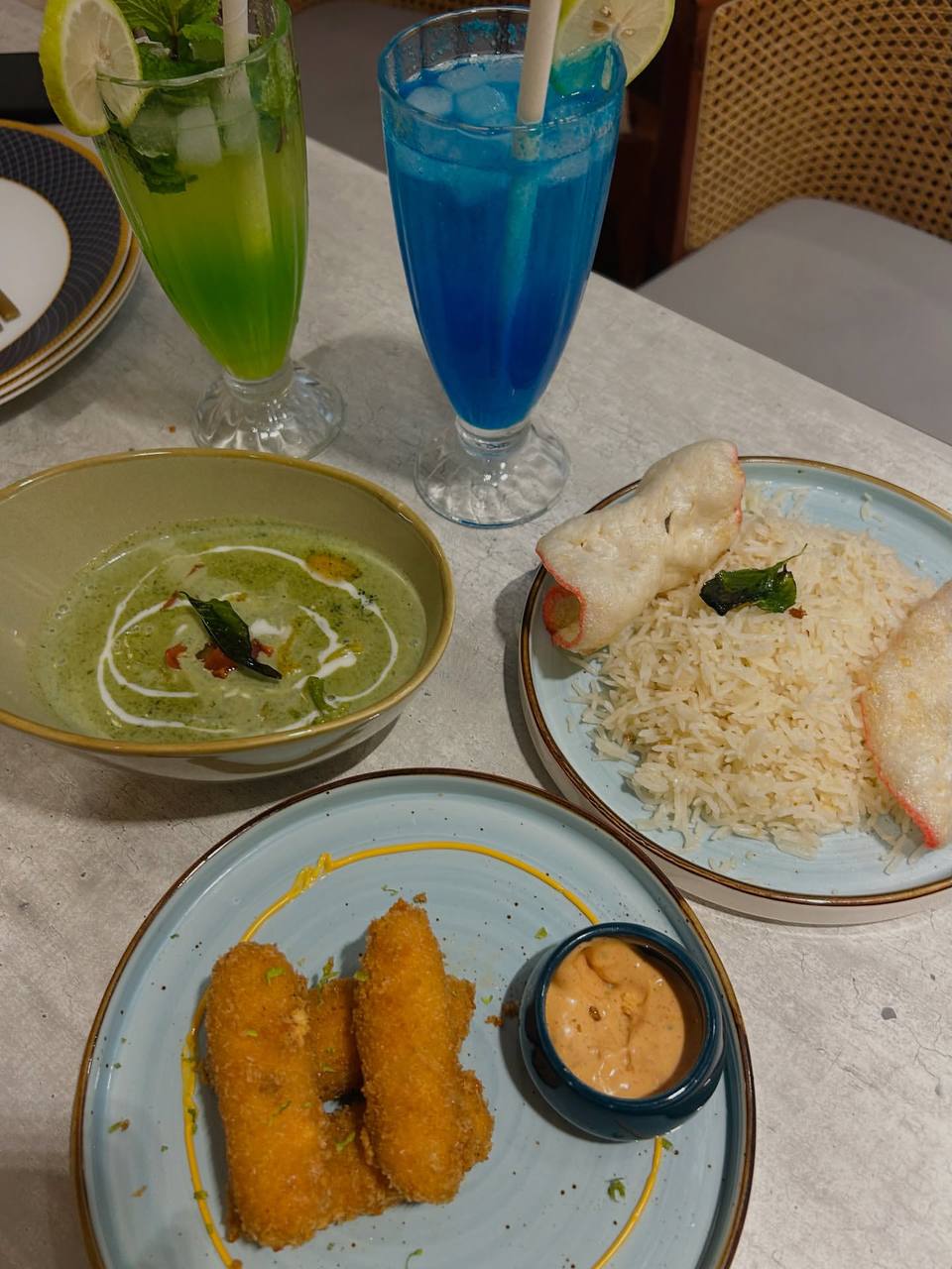 Food and ambience at The Midtown Bistro