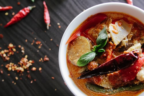 Curry dish at The Midtown Bistro